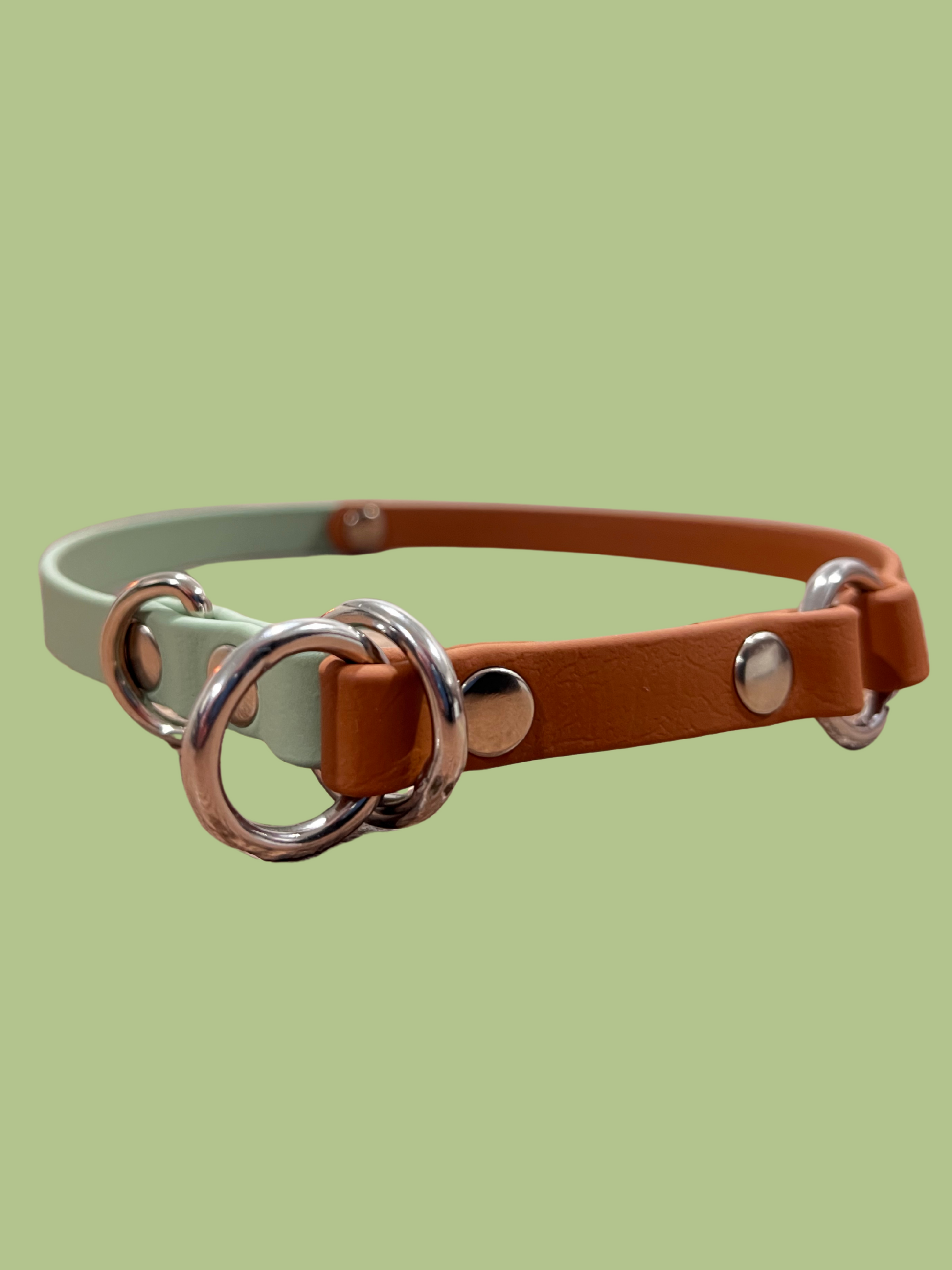 !NOUVEAU! Collier CARTE BLANCHE - ✹Oromë✹ accessoires sur-mesure pour chiens