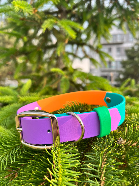 !NOUVEAU! Collier CARTE BLANCHE - ✹Oromë✹ accessoires sur-mesure pour chiens